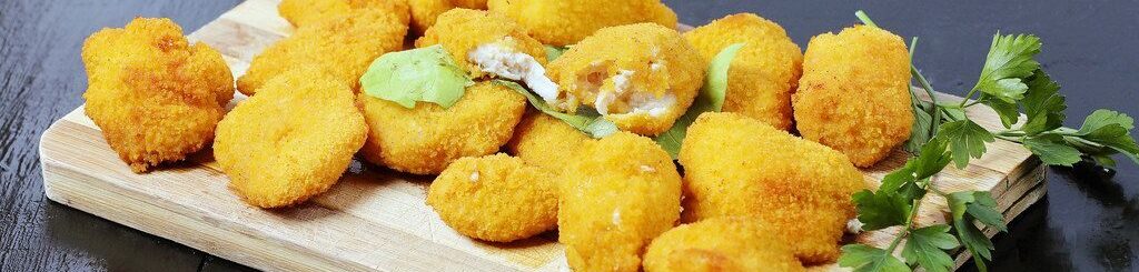 Nuggets deliciosos en freidora sin aceite